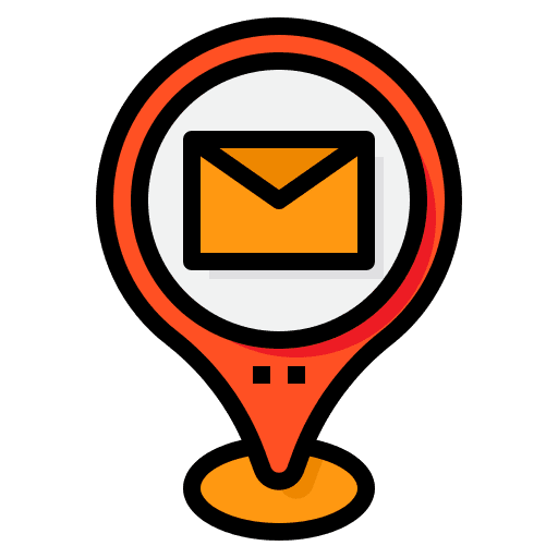 Post office placeholder maps and location mail icon Post office placeholder maps and location mail icon
