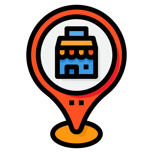 Store pin navigation placeholder icon Store pin navigation placeholder icon
