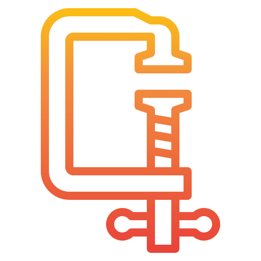 Clamp construction clamp equipment icon Clamp construction clamp equipment icon