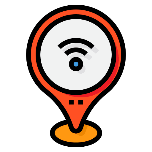 Wifi pin wifi maps and location icon Wifi pin wifi maps and location icon