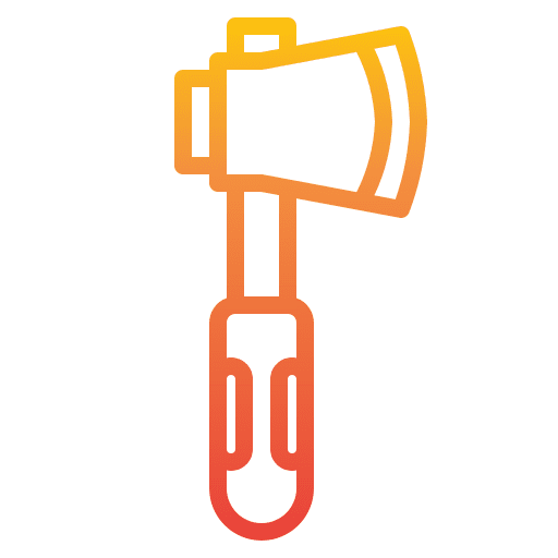 Axe construction axe work tool icon Axe construction axe work tool icon