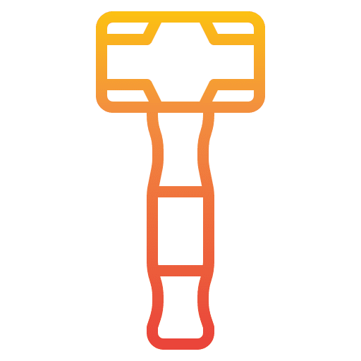 Sledgehammer carpenter sledgehammer work tool icon Sledgehammer carpenter sledgehammer work tool icon