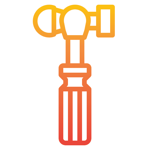 Hammer work tool carpenter construction and tools icon Hammer work tool carpenter construction and tools icon