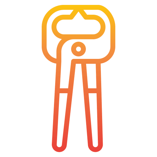 Plier work tool construction equipment icon Plier work tool construction equipment icon