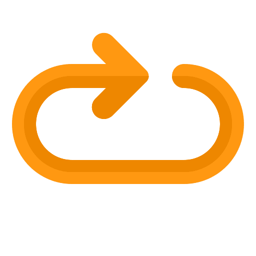 Repeat arrow ui loop icon