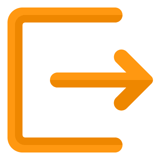 Log out log out direction arrows icon
