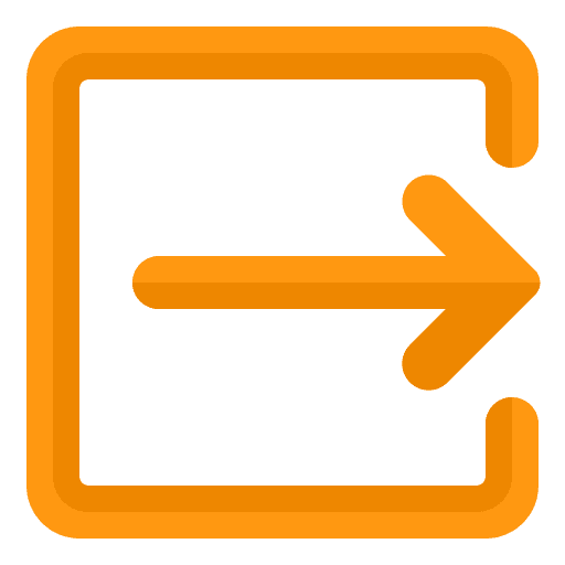 Log out log out sign out right icon
