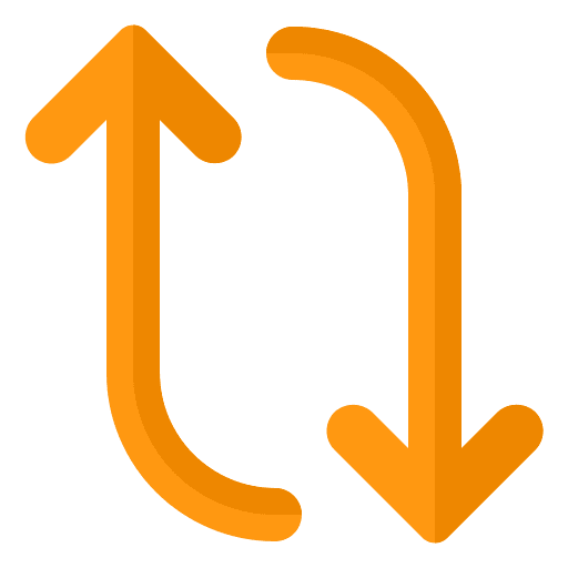 Repeat arrows loop ui icon