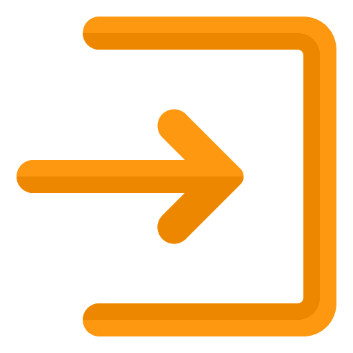Log in log in ui direction icon