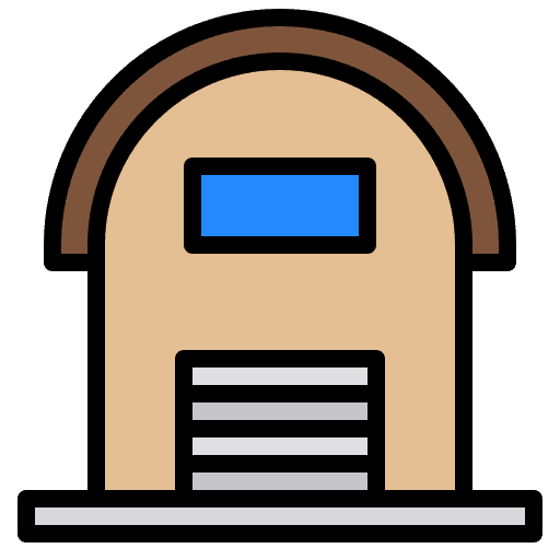 Barn real estate barn construction icon Barn real estate barn construction icon