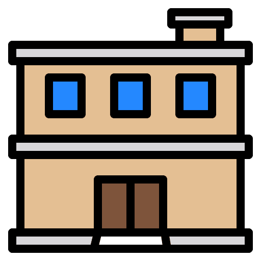 Building architecture and city real estate property icon Building architecture and city real estate property icon