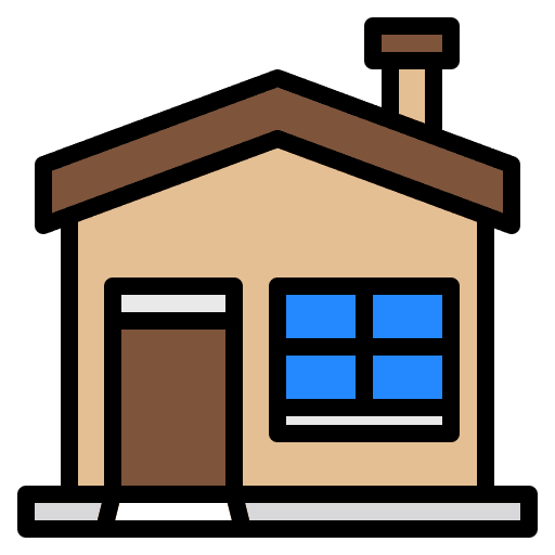 House real estate architecture and city house icon House real estate architecture and city house icon