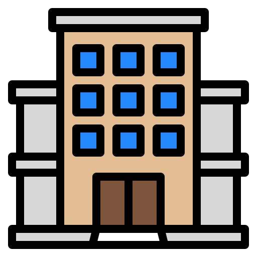 Apartment construction real estate apartment icon Apartment construction real estate apartment icon