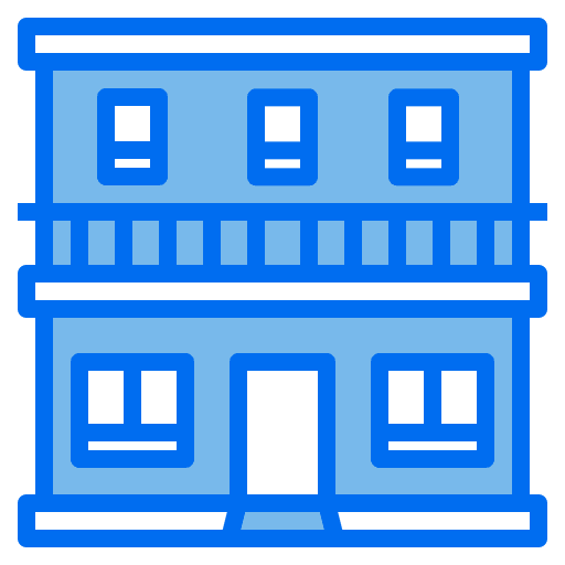 Apartment architecture and city real estate property icon Apartment architecture and city real estate property icon
