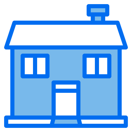 House architecture and city building real estate icon House architecture and city building real estate icon