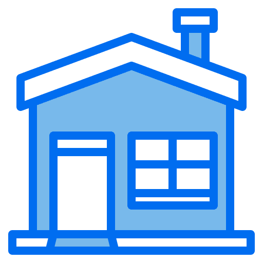 House construction property architecture and city icon House construction property architecture and city icon