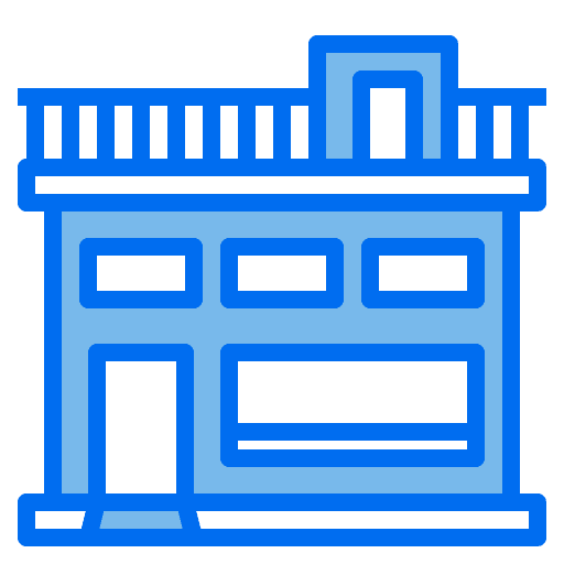 Apartment construction building property icon Apartment construction building property icon