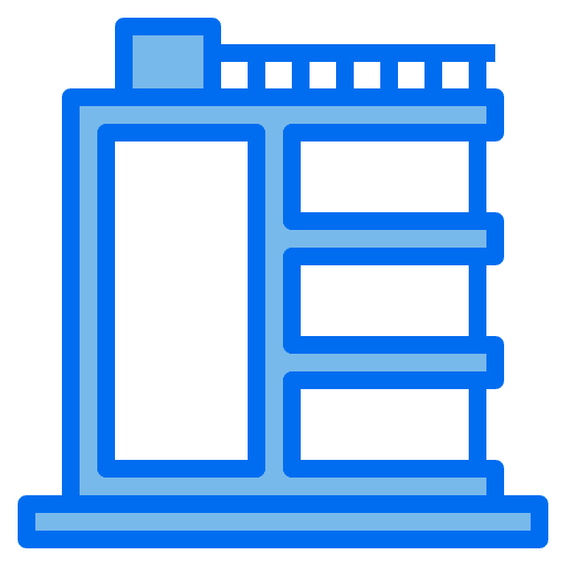 Apartment construction real estate building icon Apartment construction real estate building icon