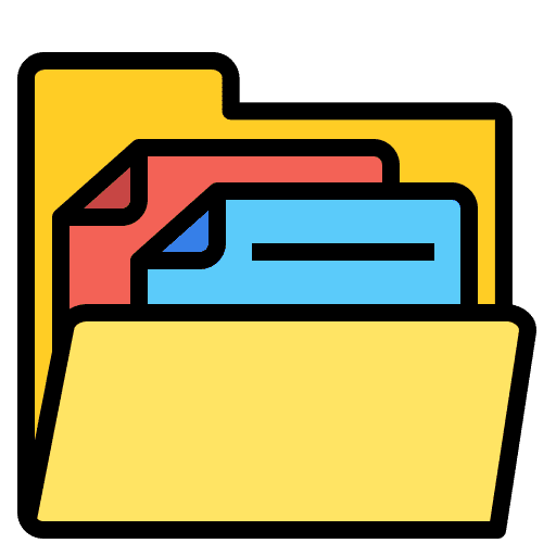 Folder folder file storage files and folders icon
