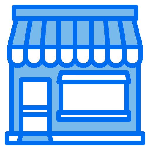 Shop construction store real estate icon Shop construction store real estate icon