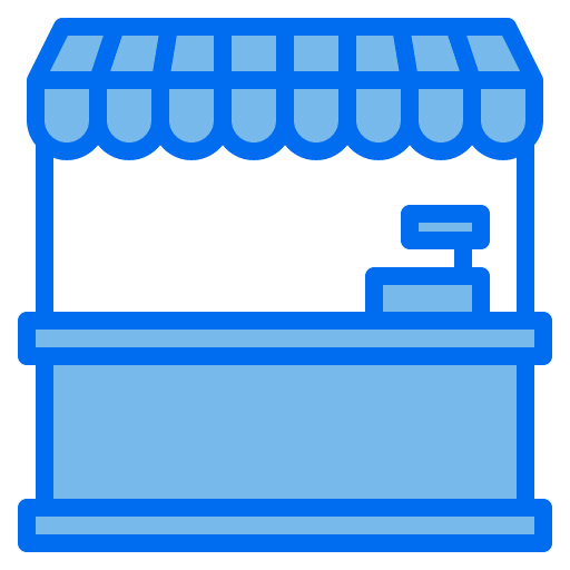 Shop counter shop store icon Shop counter shop store icon