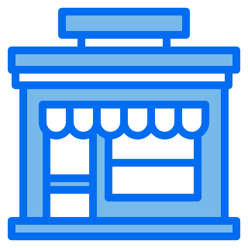 Shop shop property architecture and city icon Shop shop property architecture and city icon