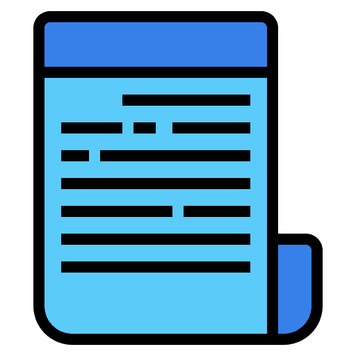 File document paper file icon File document paper file icon