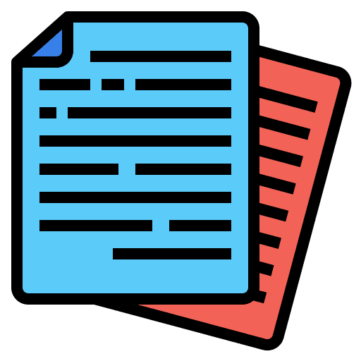 Pages pages document files and folders icon