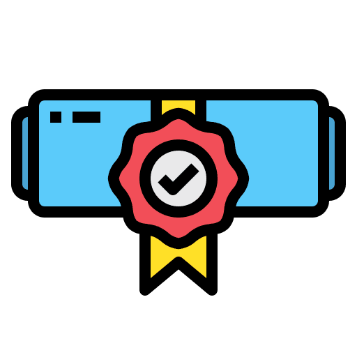 Certificate certificate diploma education icon Certificate certificate diploma education icon