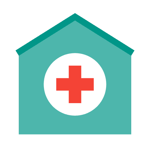 Hospital hospital health clinic healthcare and medical icon Hospital hospital health clinic healthcare and medical icon