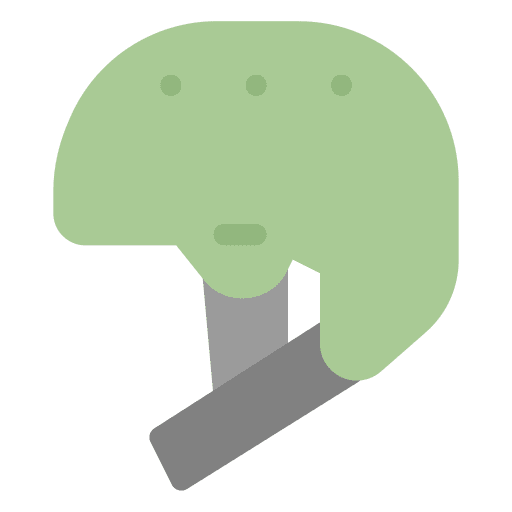 Helmet skateboard protection helmet icon