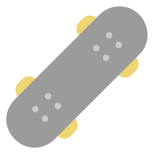 Skateboard skate skateboarding multisports icon