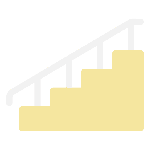 Stairs skate excercise sport icon