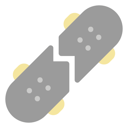 Skateboard leisure skating transportation icon Skateboard leisure skating transportation icon