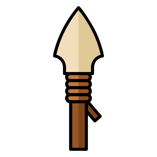 Arrow spear camping outdoor icon Arrow spear camping outdoor icon