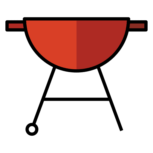Grill camping adventure holiday icon Grill camping adventure holiday icon