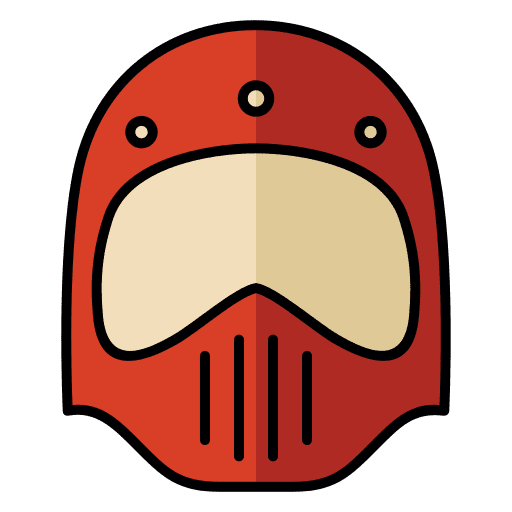 Helmet security wear adventure icon Helmet security wear adventure icon