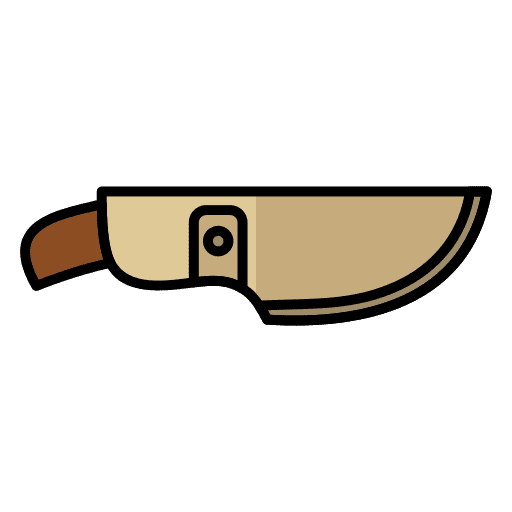 Knife outdoor miscellaneous tools icon Knife outdoor miscellaneous tools icon