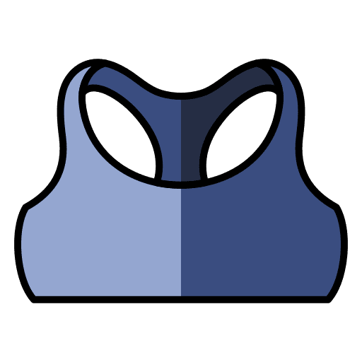 Sport bra gear fashion outdoor icon Sport bra gear fashion outdoor icon