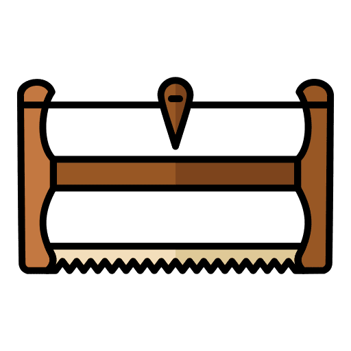 Saw adventure tool holidays icon Saw adventure tool holidays icon