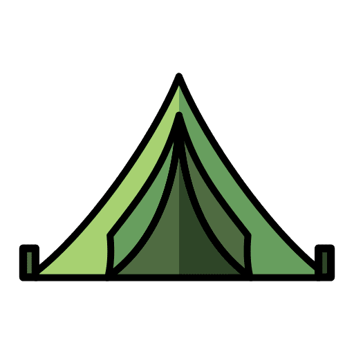 Tent camping outdoor holiday icon Tent camping outdoor holiday icon