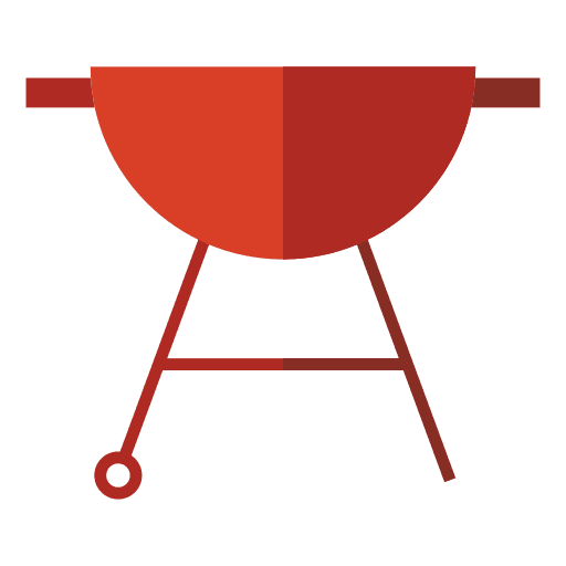 Grill camping holiday adventure icon Grill camping holiday adventure icon