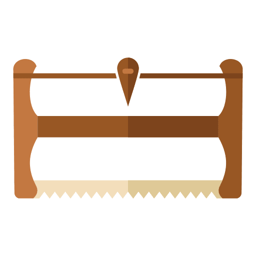 Saw adventure camping cutting icon Saw adventure camping cutting icon