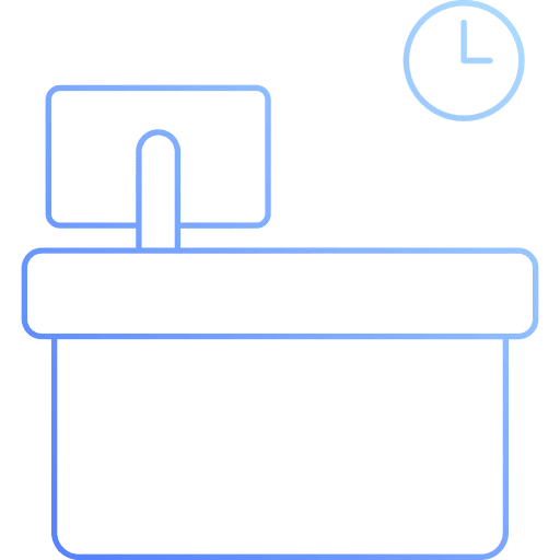 Check in desk check in desk information desk commerce and shopping icon Check in desk check in desk information desk commerce and shopping icon