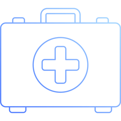 First aid kit healthcare first aid first aid box icon
