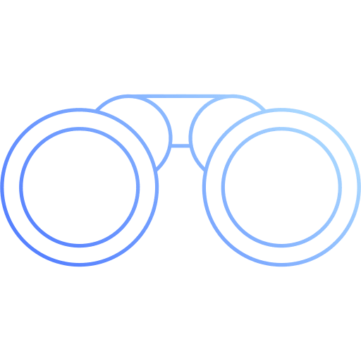 Binocular view spy see icon Binocular view spy see icon