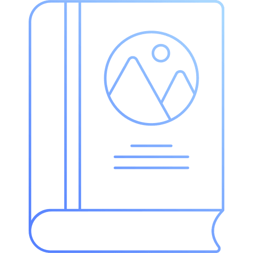 Guide book education documents files icon Guide book education documents files icon