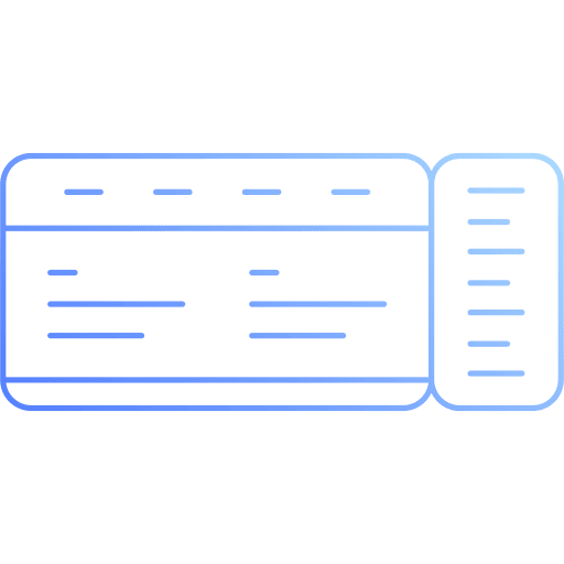 Plane ticket plane mode permit voucher icon Plane ticket plane mode permit voucher icon