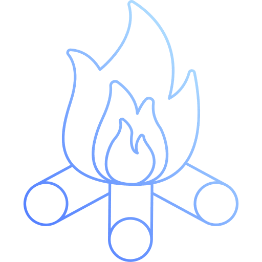 Bonfire flame bonfire camping icon Bonfire flame bonfire camping icon
