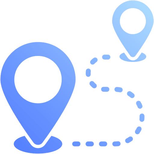 Destination map pointer destination gps navigation icon